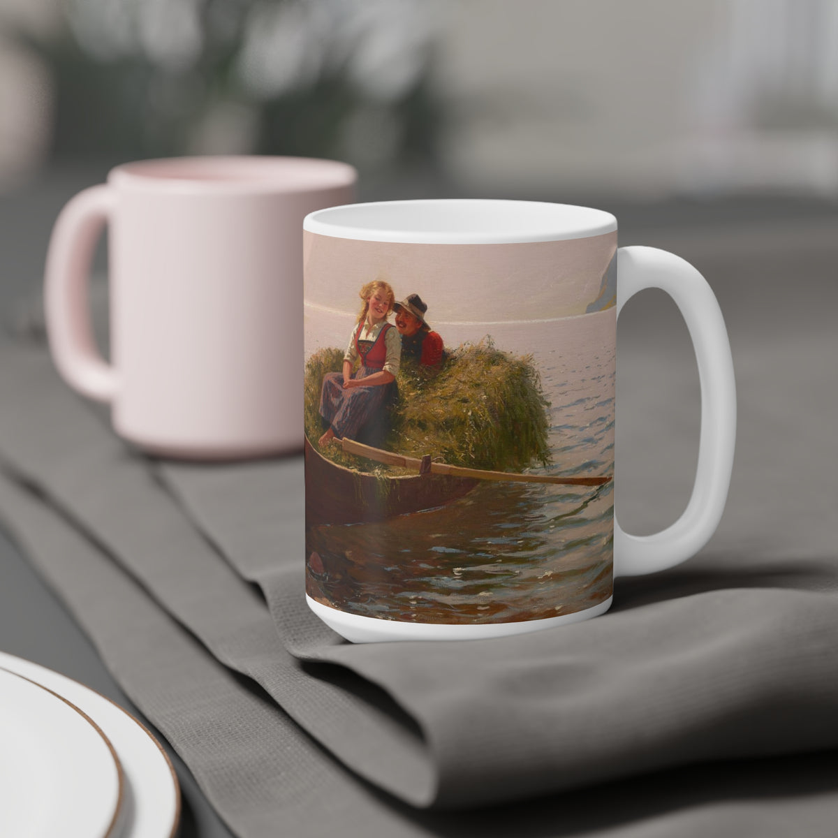 Hans Dahl: "Im Stiller Bucht" Ceramic Mug (11oz\15oz\20oz)