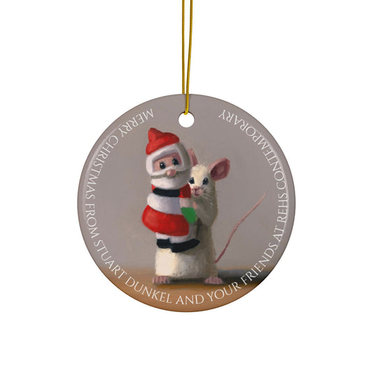 Stuart Dunkel Collection | Santa's Helper Ornament