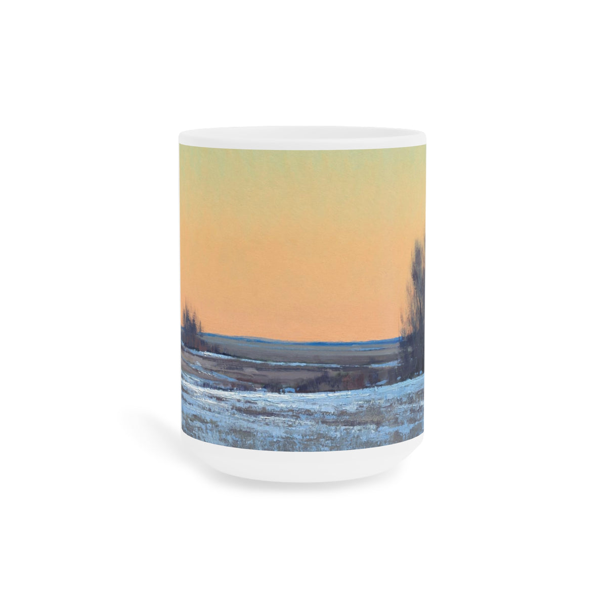 Ben Bauer: "Late Afternoon in March, Lowry, MN" Ceramic Mug (11oz, 15oz, 20oz)