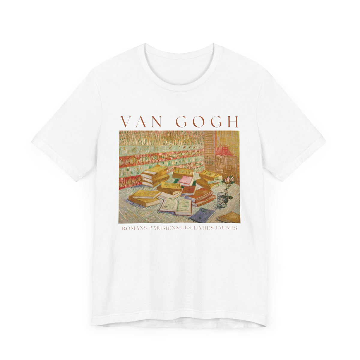 Vincent Van Gogh: "Romans Parisiens Les Livres Jaunes" Graphic T