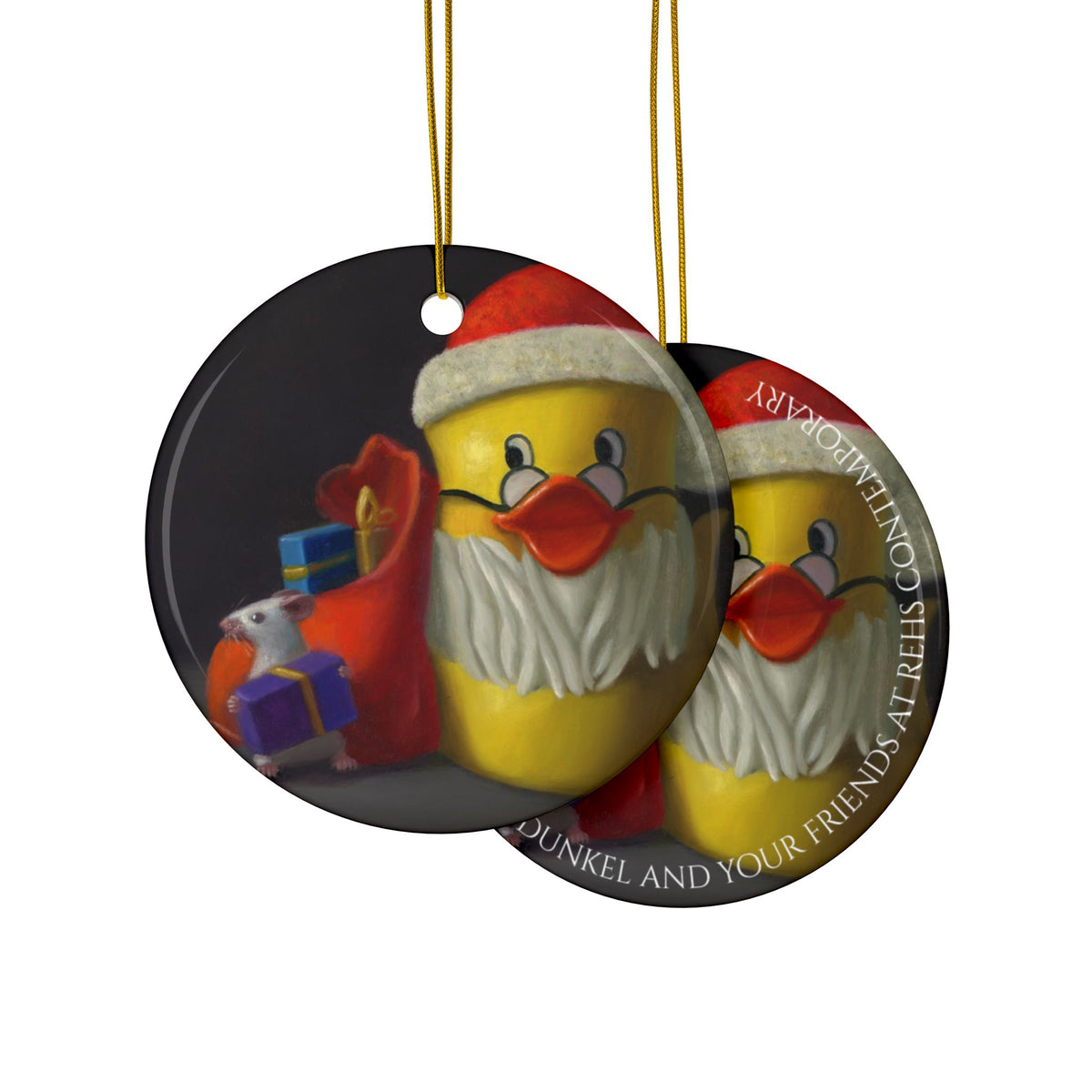 Stuart Dunkel Collection | Santa's Helper 2 Ornament