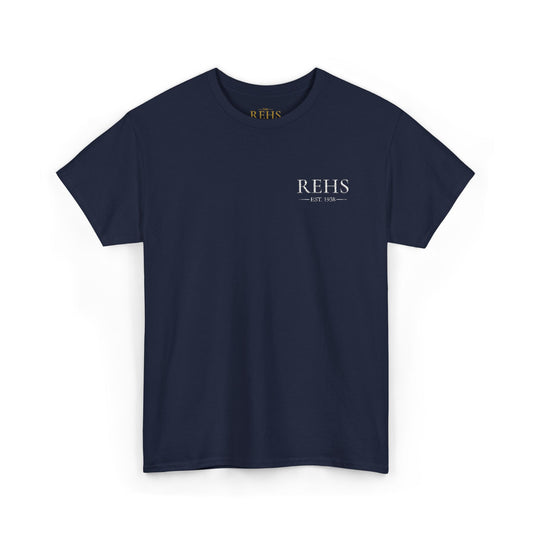 Heritage Tee | Navy Logo T-Shirt