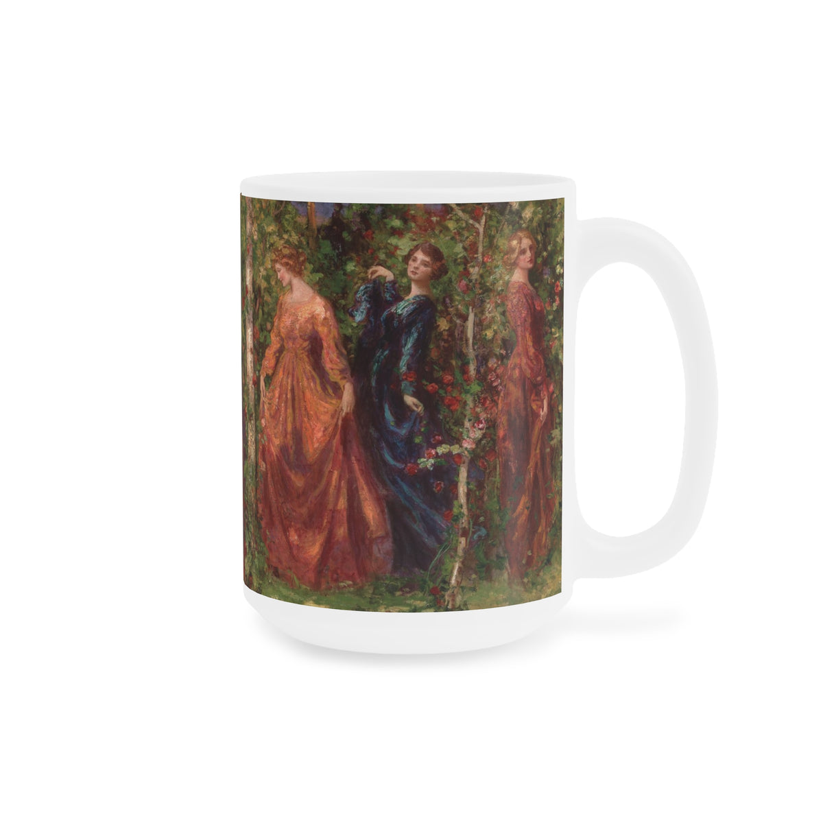 Tom Mostyn: "Gather Ye Rosebuds While Ye May" Ceramic Mug (11oz\15oz\20oz)