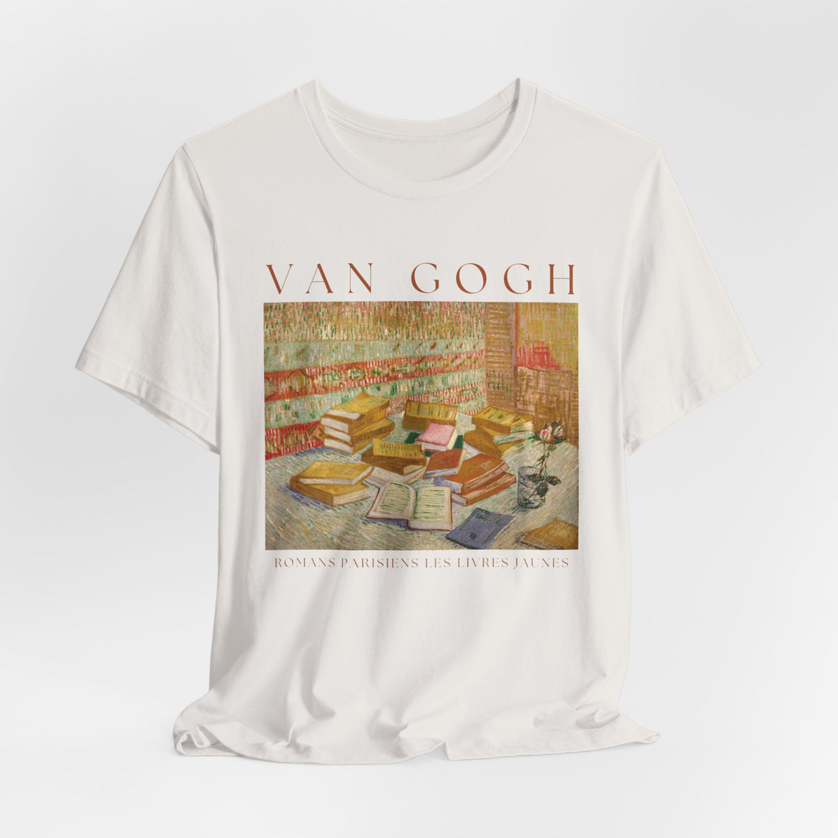 Vincent Van Gogh: "Romans Parisiens Les Livres Jaunes" Graphic T