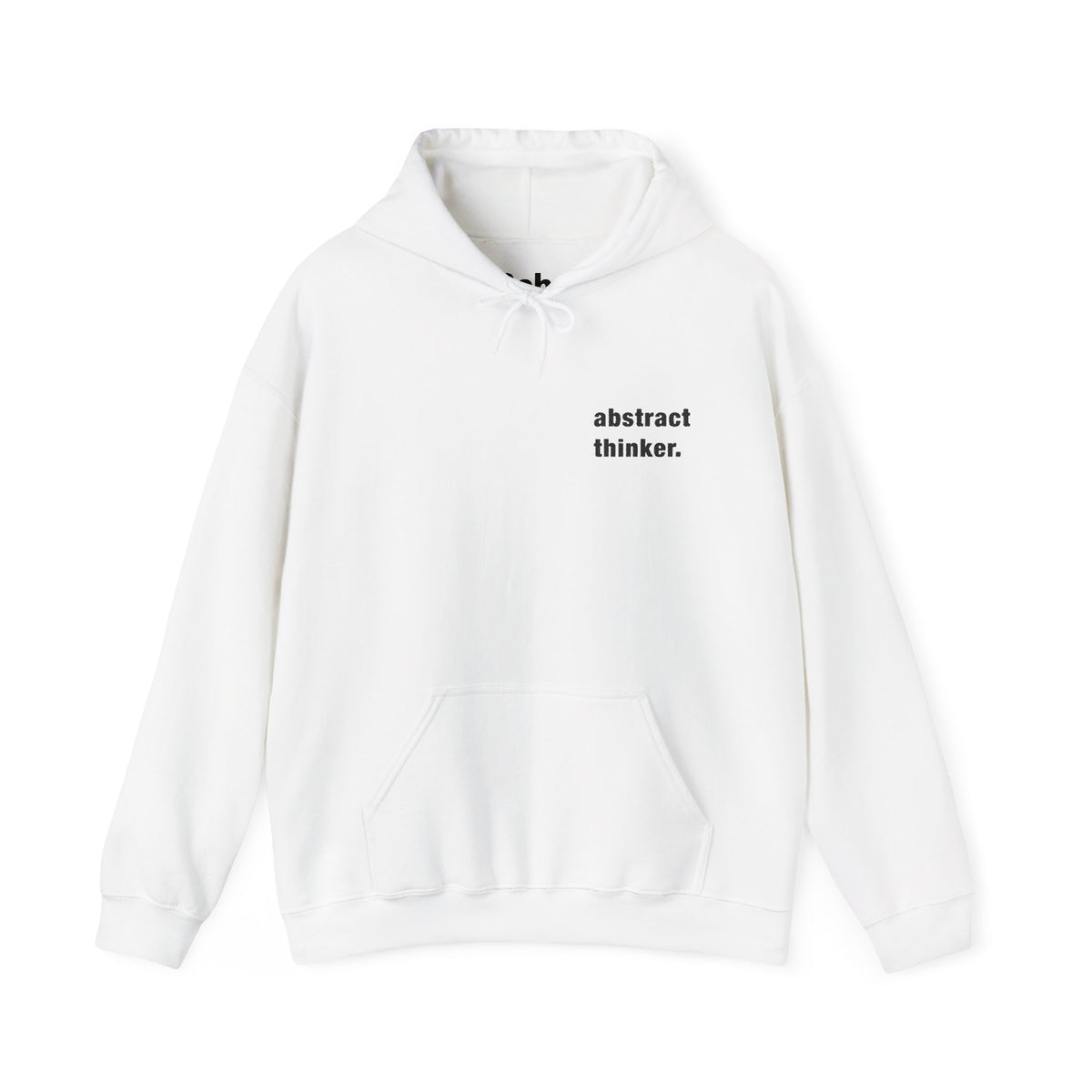 Unisex Heavy Blend™ Hoodie - Abstract Thinker Quote Sweatshirt