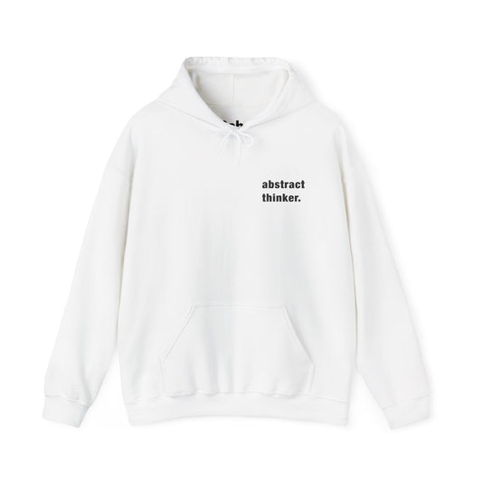 Unisex Heavy Blend™ Hoodie - Abstract Thinker Quote Sweatshirt