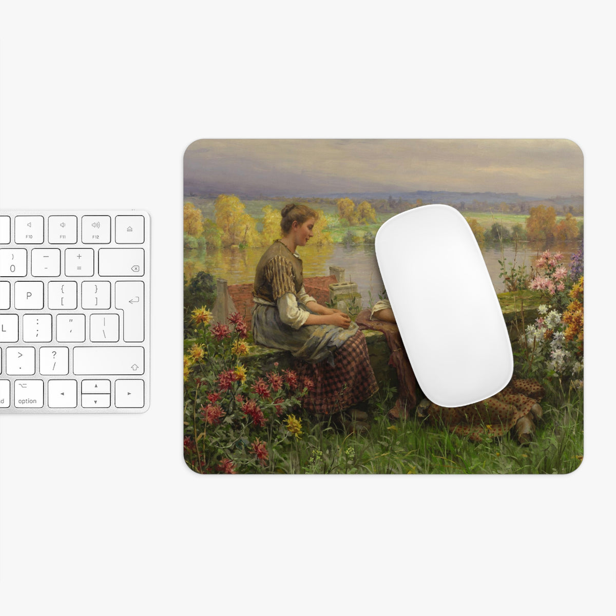 Daniel Ridgway Knight: "Gossips" – Mouse Pad