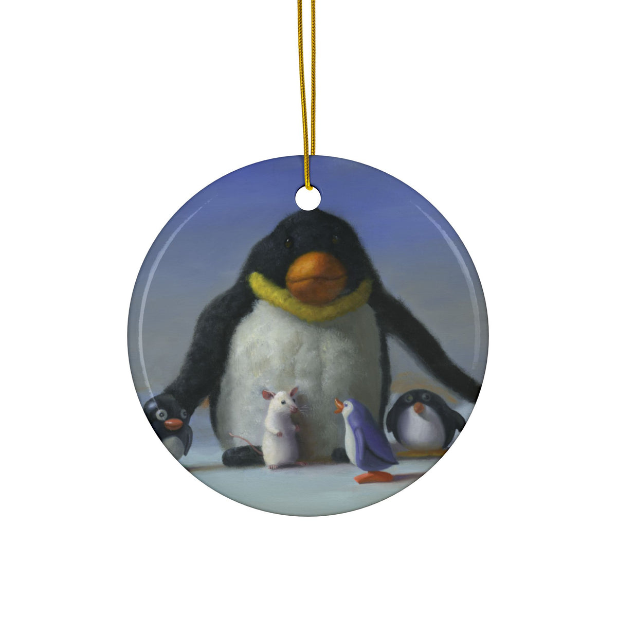 Stuart Dunkel Collection | Arctic Cousins Ornament