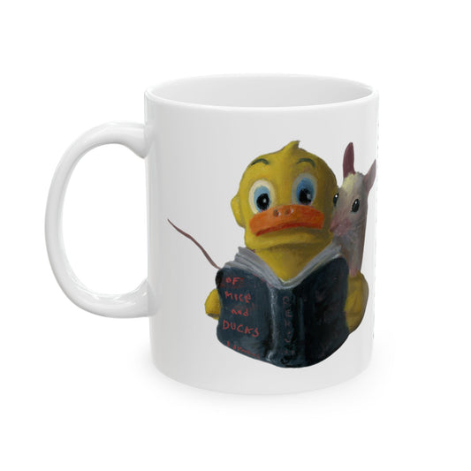 Stuart Dunkel Collection | Over Your Shoulder Mug (11 oz, 15 oz)