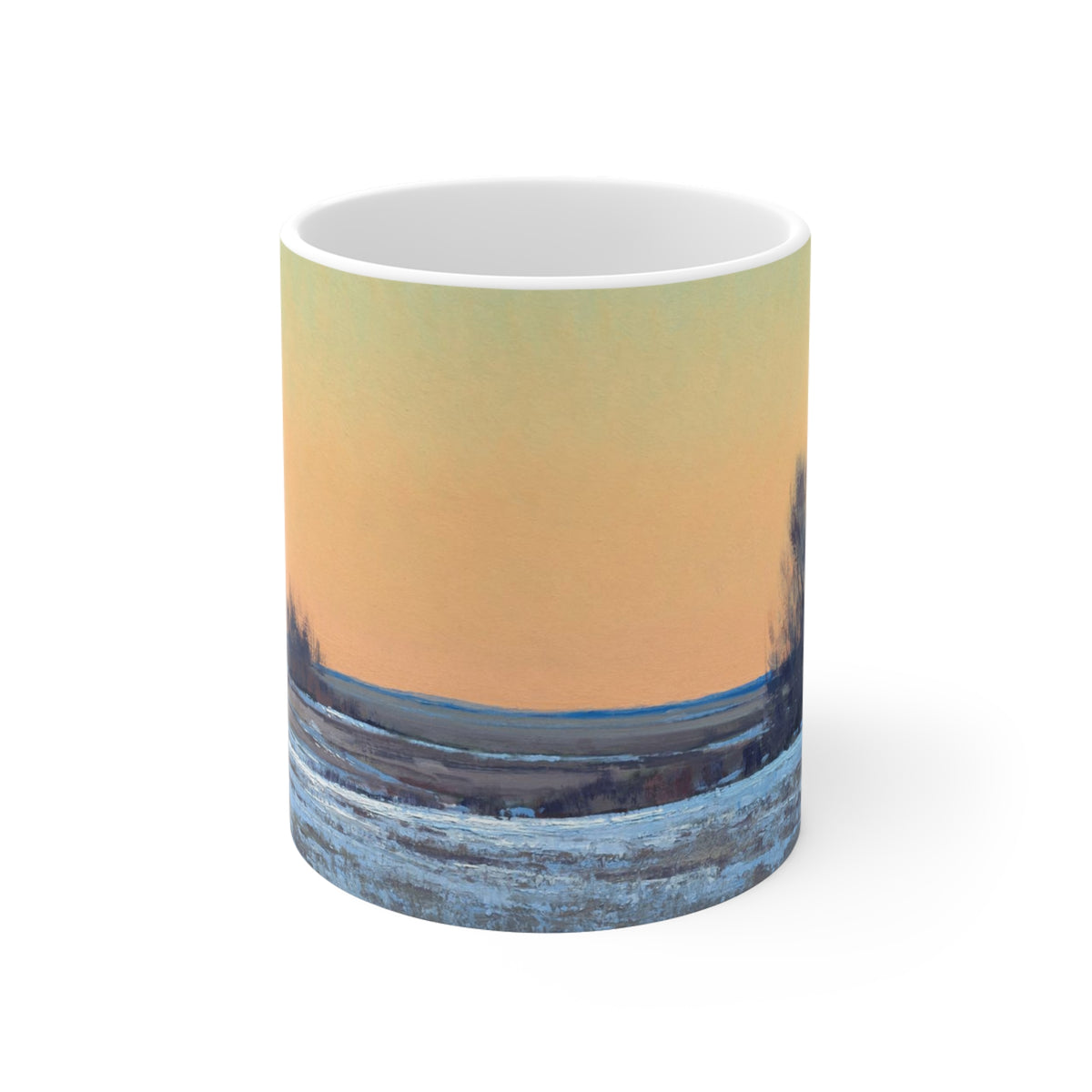 Ben Bauer: "Late Afternoon in March, Lowry, MN" Ceramic Mug (11oz, 15oz, 20oz)