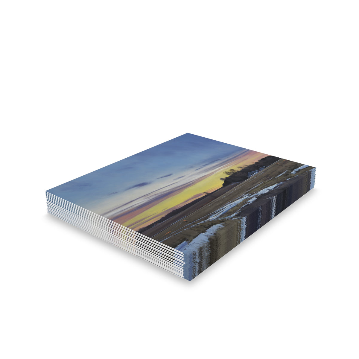 Ben Bauer: "St. Croix Valley Sunset" - Greeting Cards (8, 16, and 24 pcs)