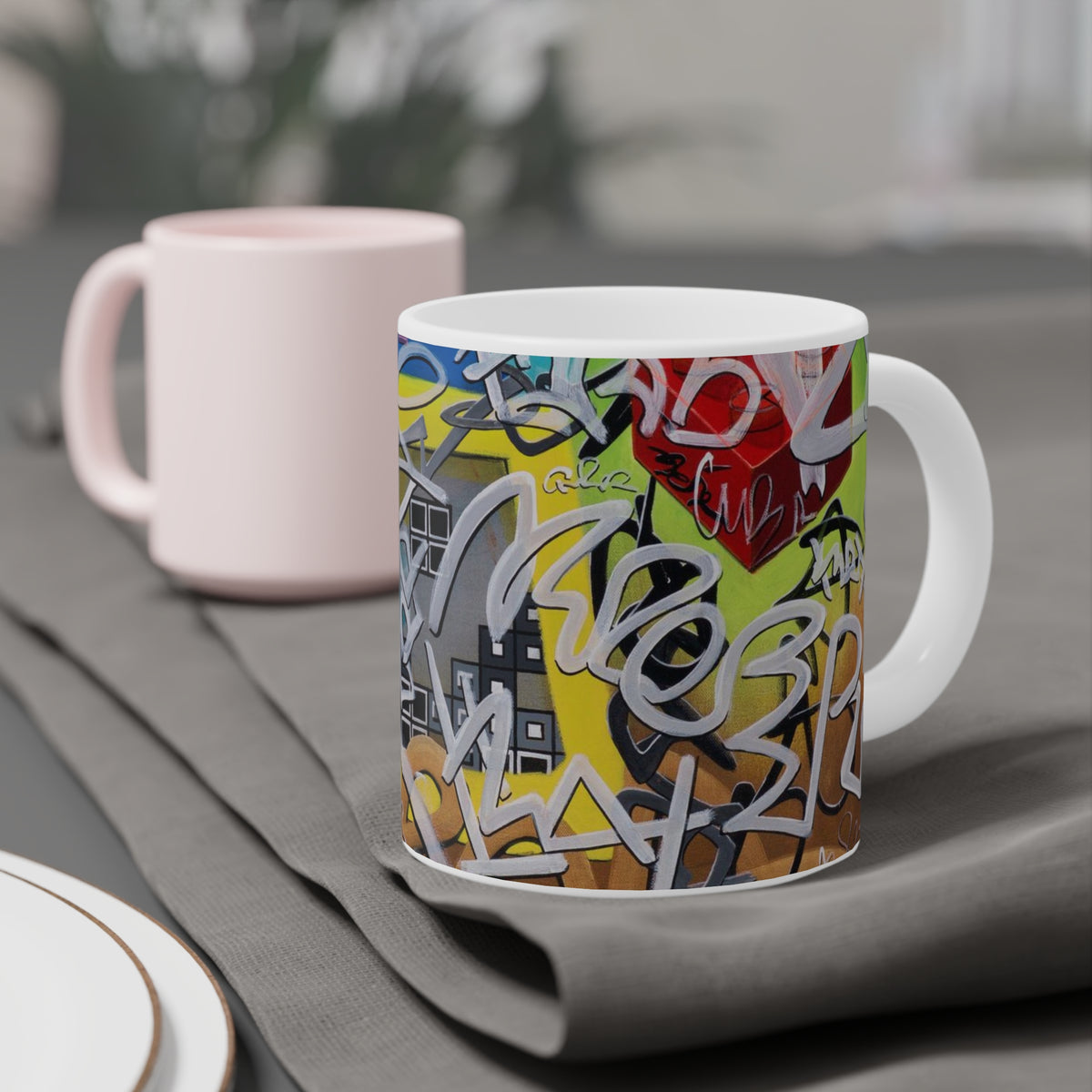 Hammond: "White Noise" Ceramic Mug (11oz\15oz\20oz)
