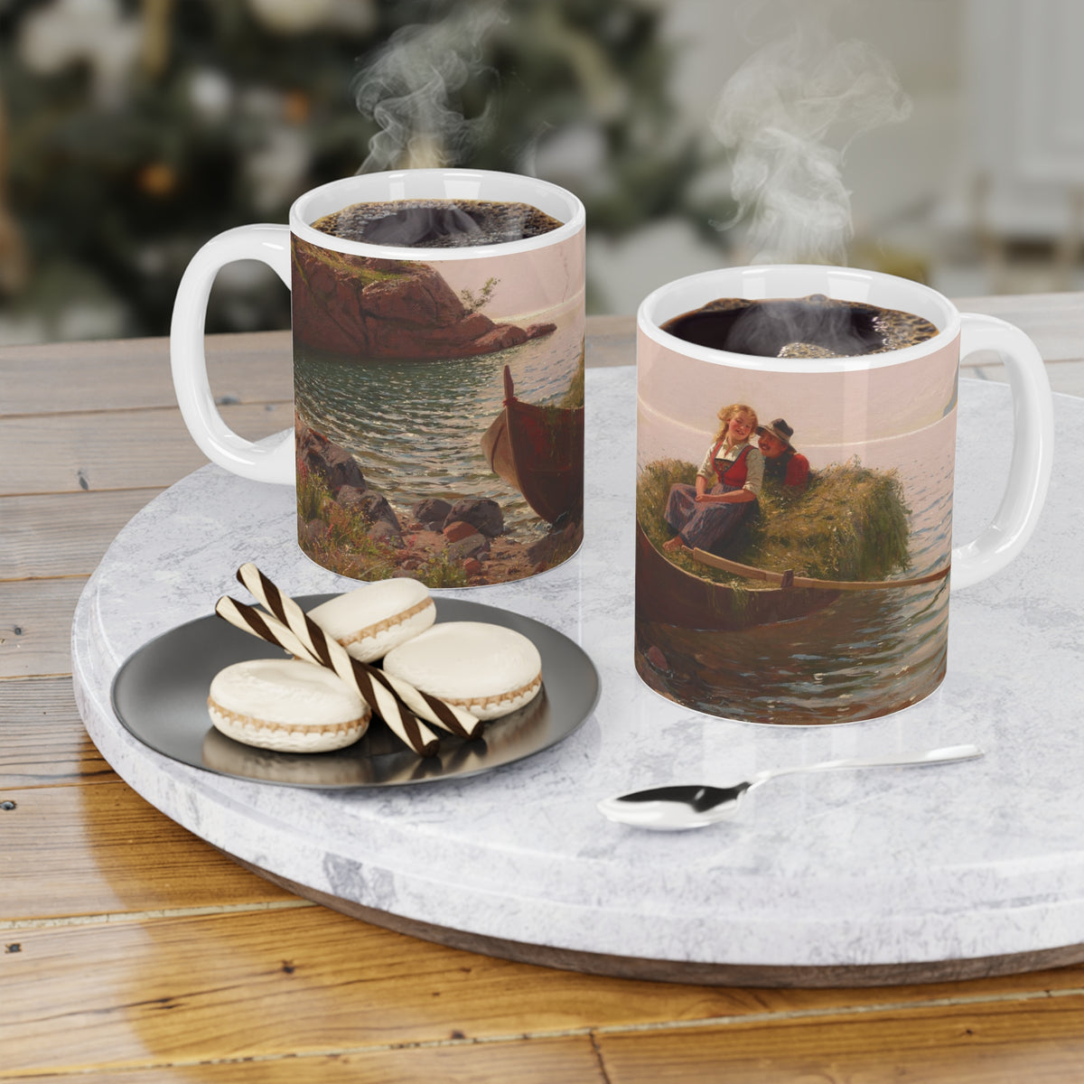 Hans Dahl: "Im Stiller Bucht" Ceramic Mug (11oz\15oz\20oz)