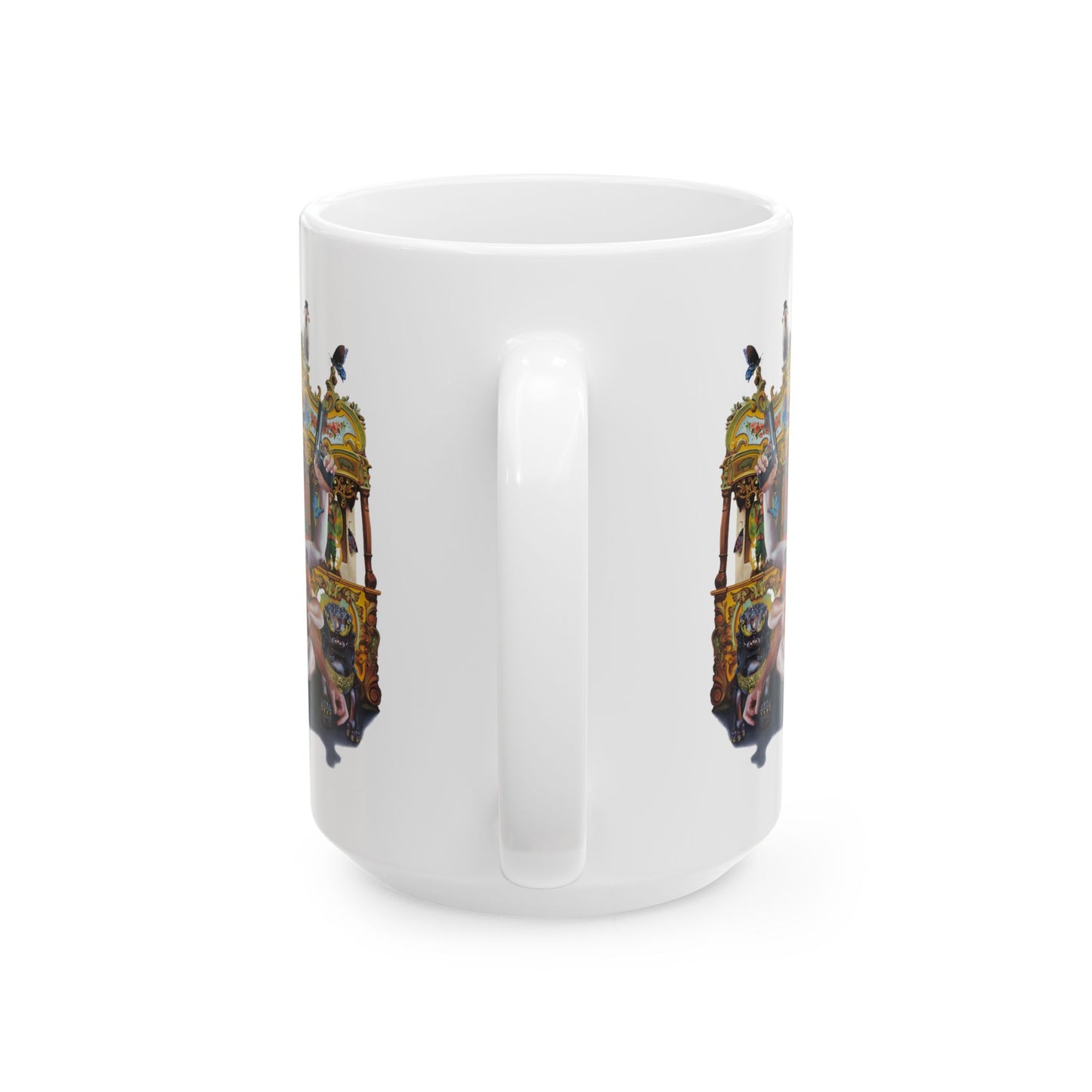 Tony South | Credo quia absurdum (I believe because it is absurd) Ceramic Mug (15oz)