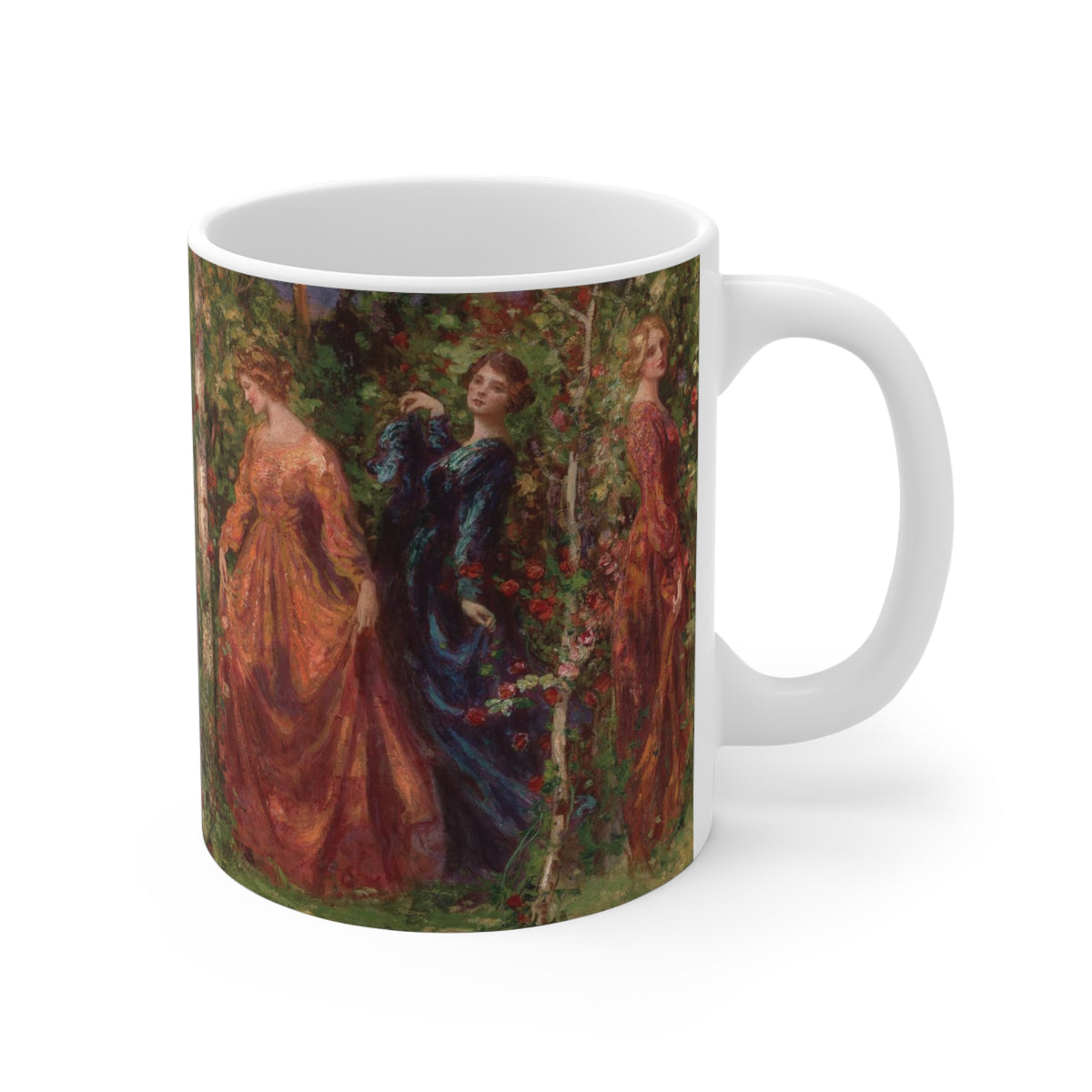 Tom Mostyn: "Gather Ye Rosebuds While Ye May" Ceramic Mug (11oz\15oz\20oz)