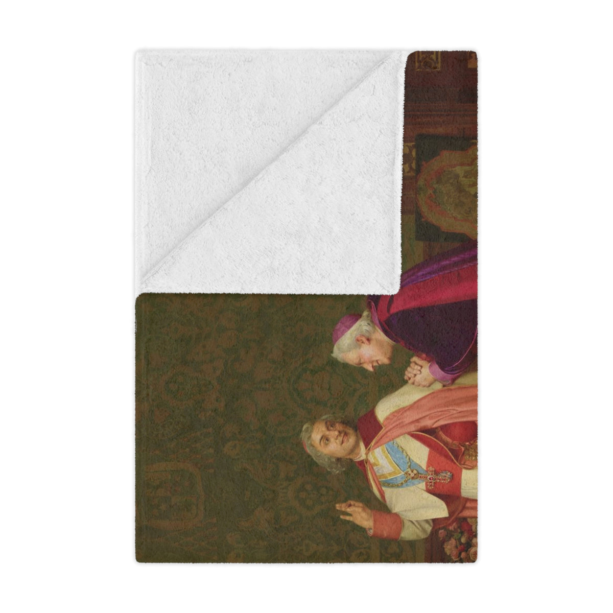 Jehan-Georges Vibert: "Peint par lui meme" - Microfiber Blanket