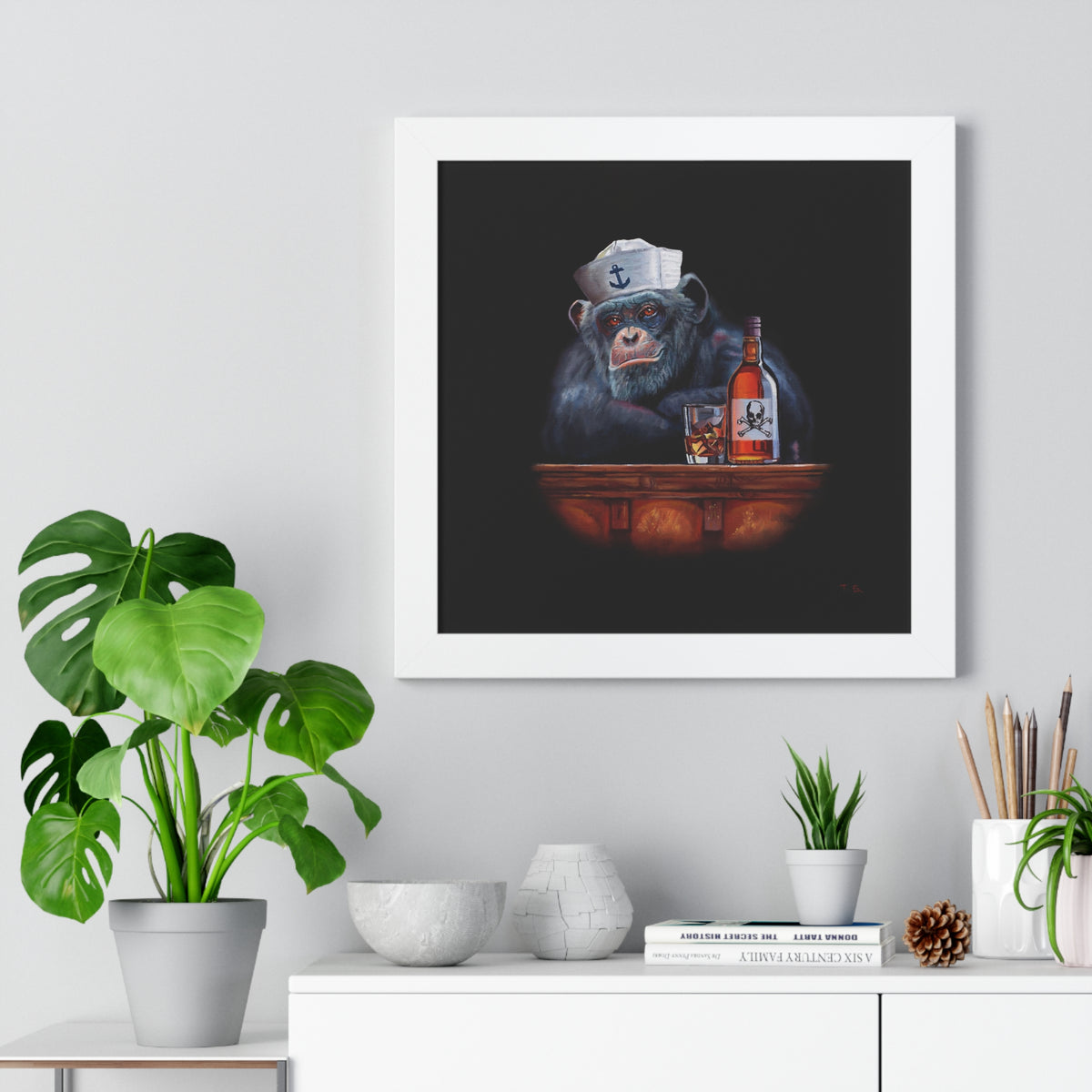 Tony South: "Ahoy" Framed Poster