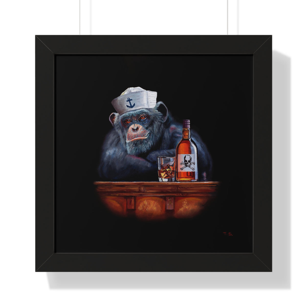 Tony South: "Ahoy" Framed Poster