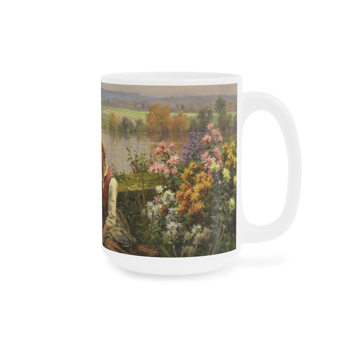 Daniel Ridgway Knight: "Gossips" Ceramic Mug (11oz\15oz\20oz)
