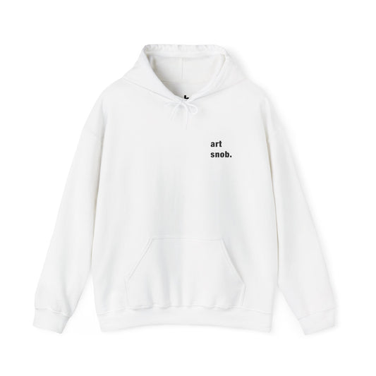 Art Snob Unisex Heavy Blend Hooded Sweatshirt - Perfect Gift for Artists & Creatives