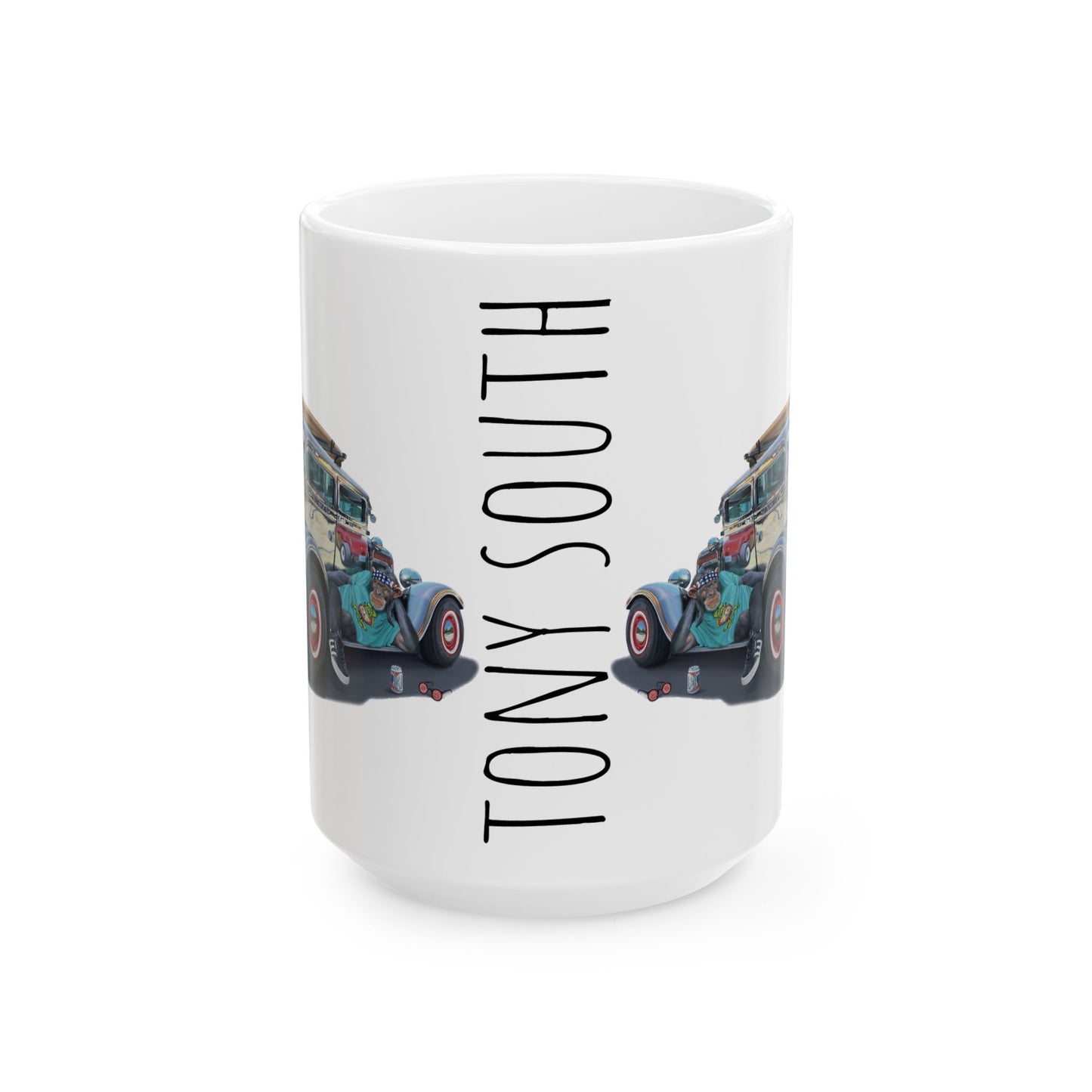 Tony South | Silver Surfer Ceramic Mug (15oz)