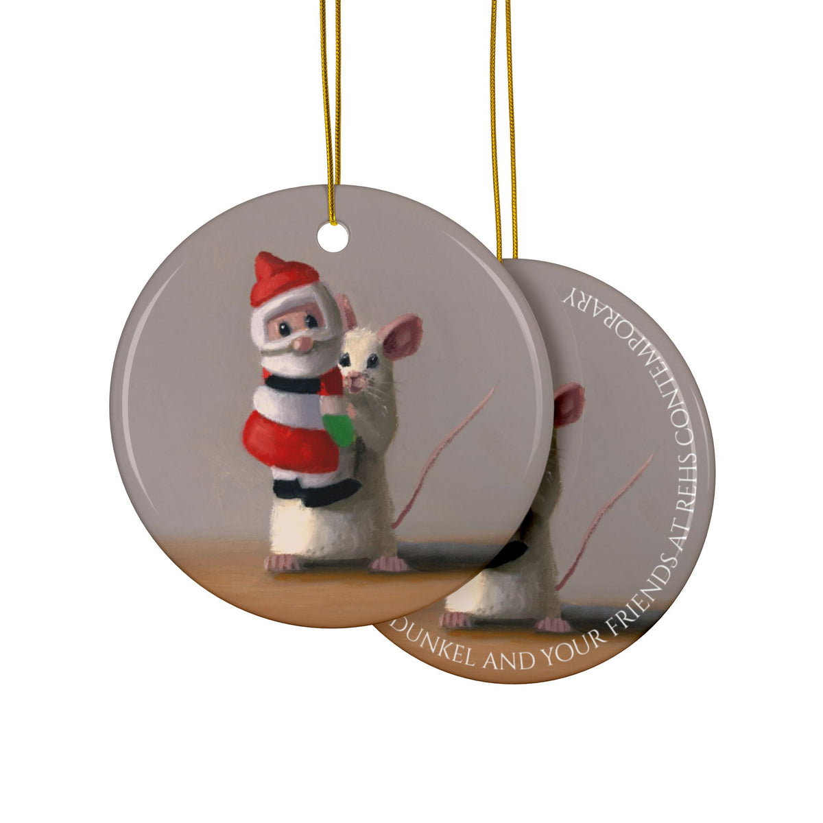 Stuart Dunkel Collection | Santa's Helper Ornament