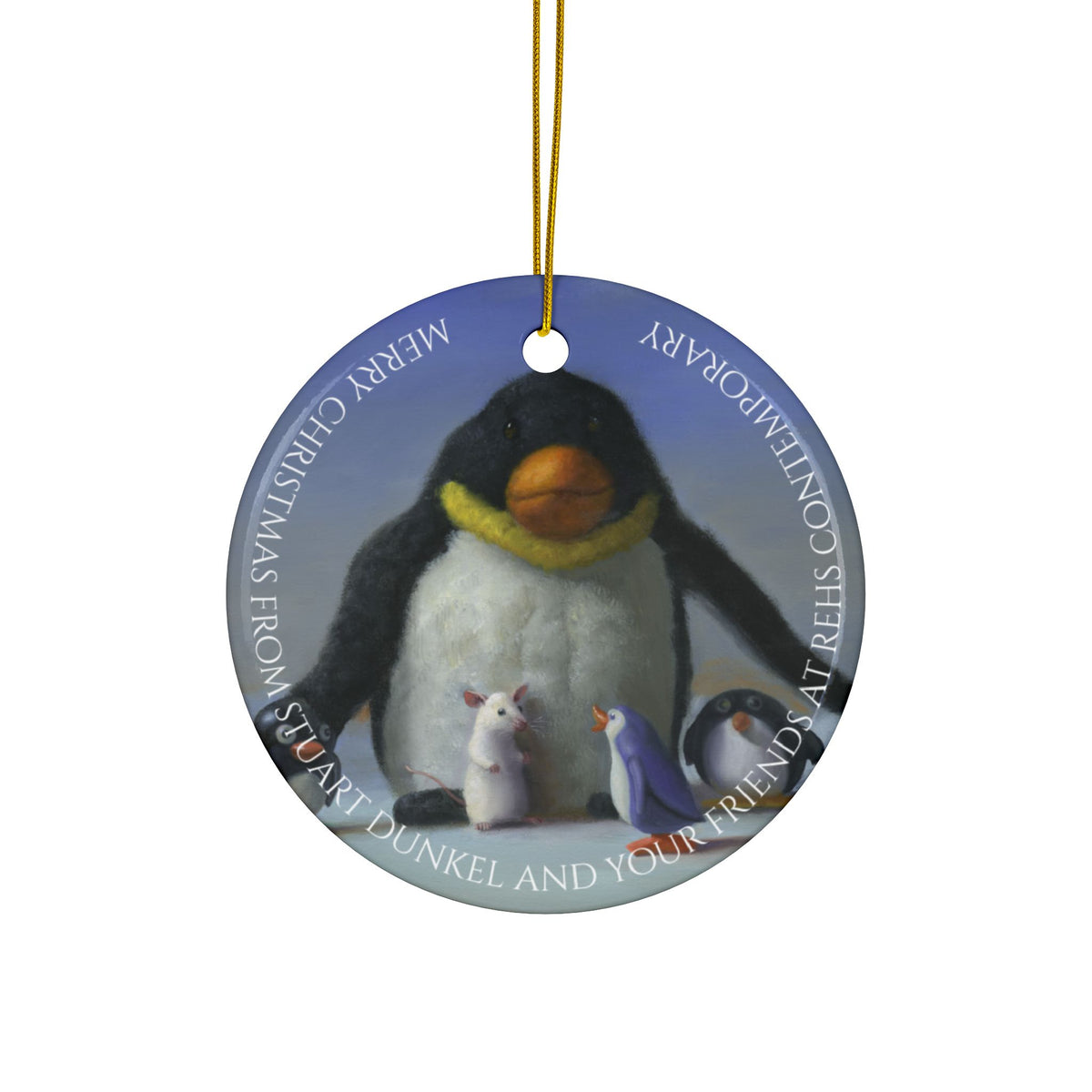 Stuart Dunkel Collection | Arctic Cousins Ornament