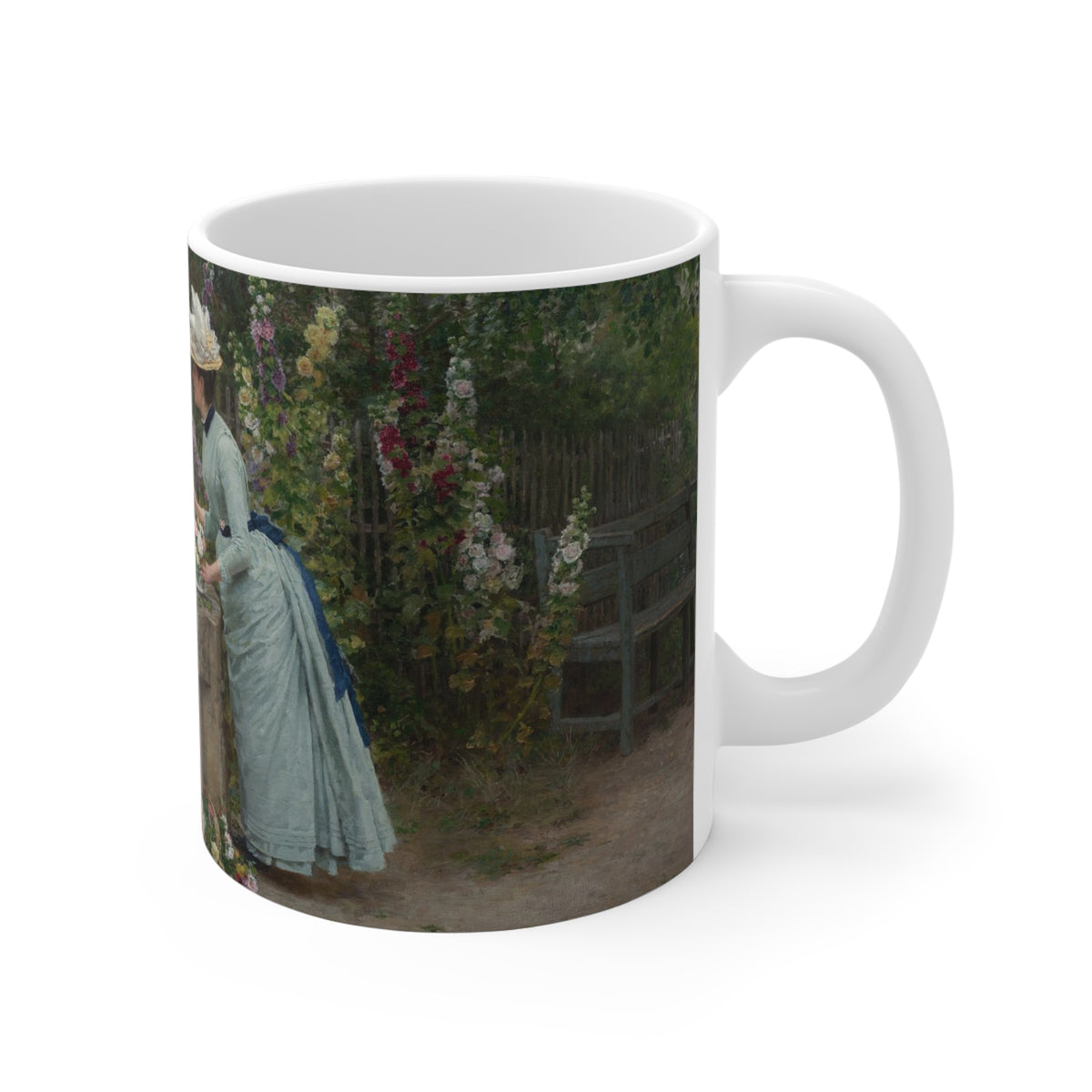 Marie Francois Firmin-Girard: "Un Puits Mitoyen" Ceramic Mug (11oz\15oz\20oz)