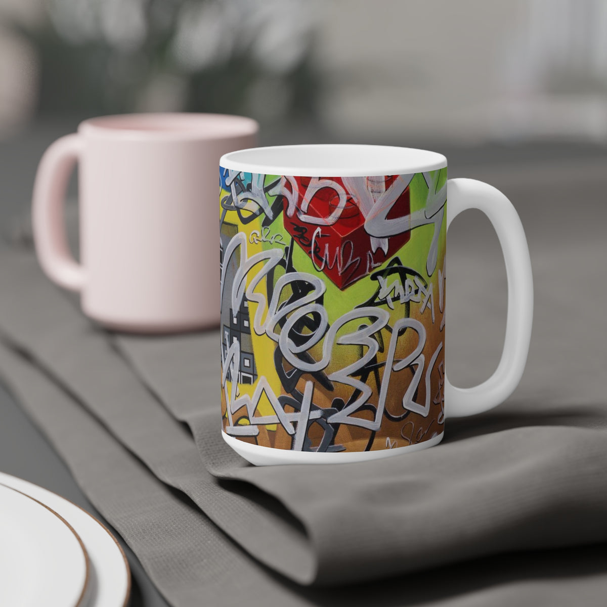 Hammond: "White Noise" Ceramic Mug (11oz\15oz\20oz)