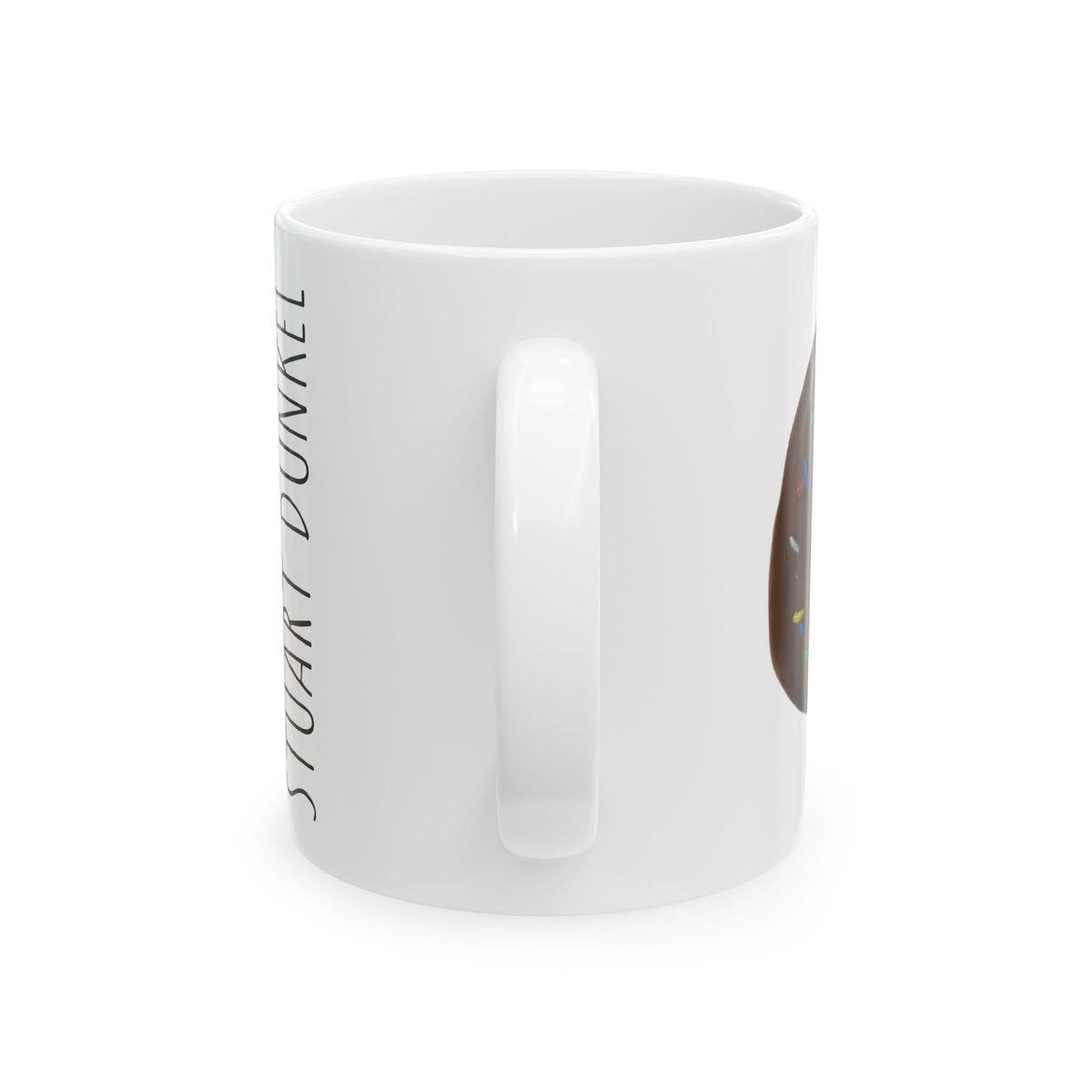 Donut Thief Mouse Ceramic Mug – Cute Coffee Cup (11oz & 15oz)