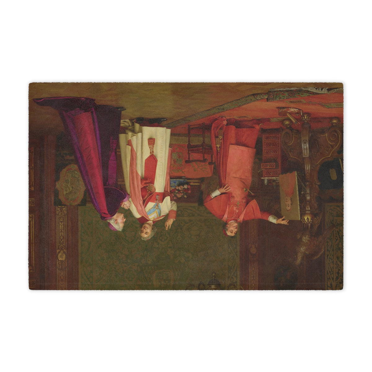 Jehan-Georges Vibert: "Peint par lui meme" - Microfiber Blanket