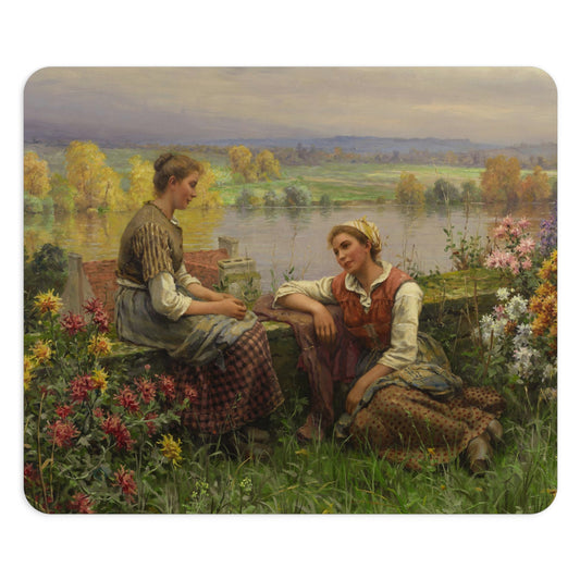 Daniel Ridgway Knight: "Gossips" – Mouse Pad