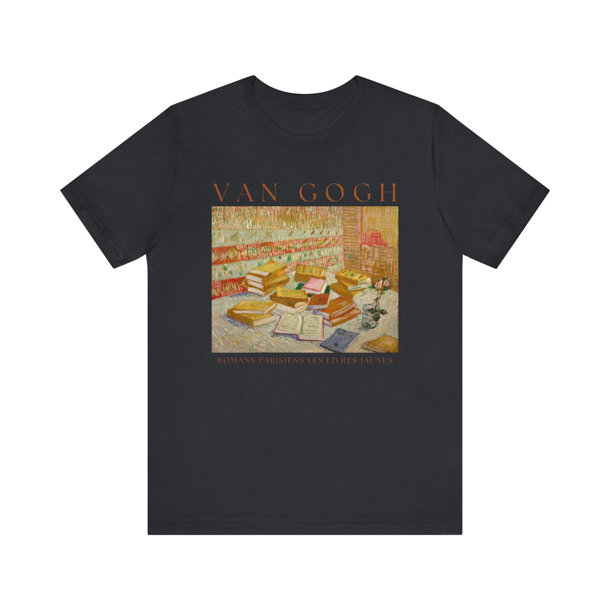 Vincent Van Gogh: "Romans Parisiens Les Livres Jaunes" Graphic T