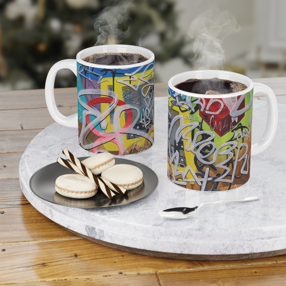 Hammond: "White Noise" Ceramic Mug (11oz\15oz\20oz)
