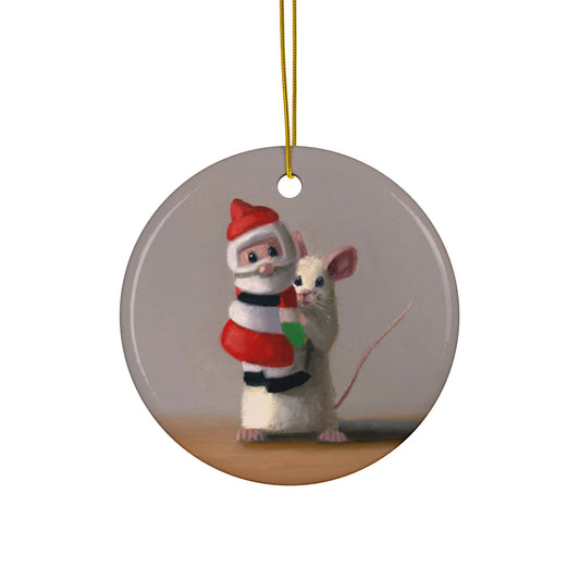 Stuart Dunkel Collection | Santa's Helper Ornament