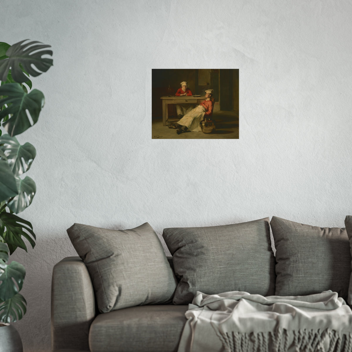 Joseph Bail: "Le repos" - Fine Art Posters