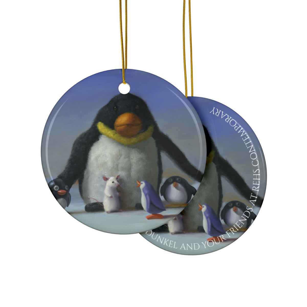 Stuart Dunkel Collection | Arctic Cousins Ornament