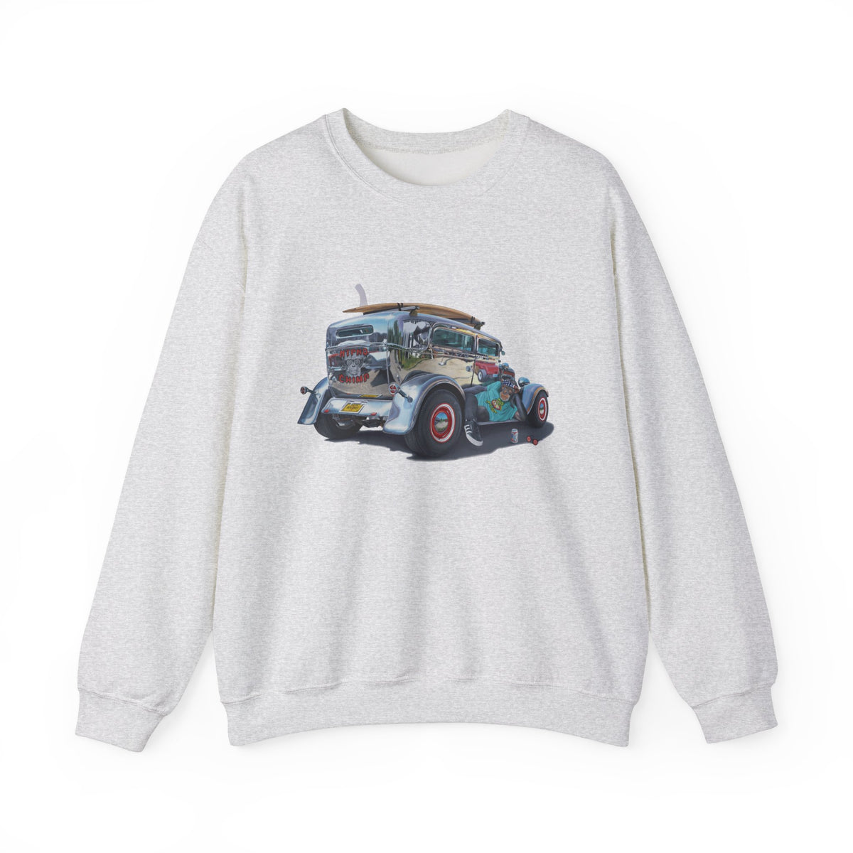Tony South: "Silver Surfer" Crewneck Sweatshirt