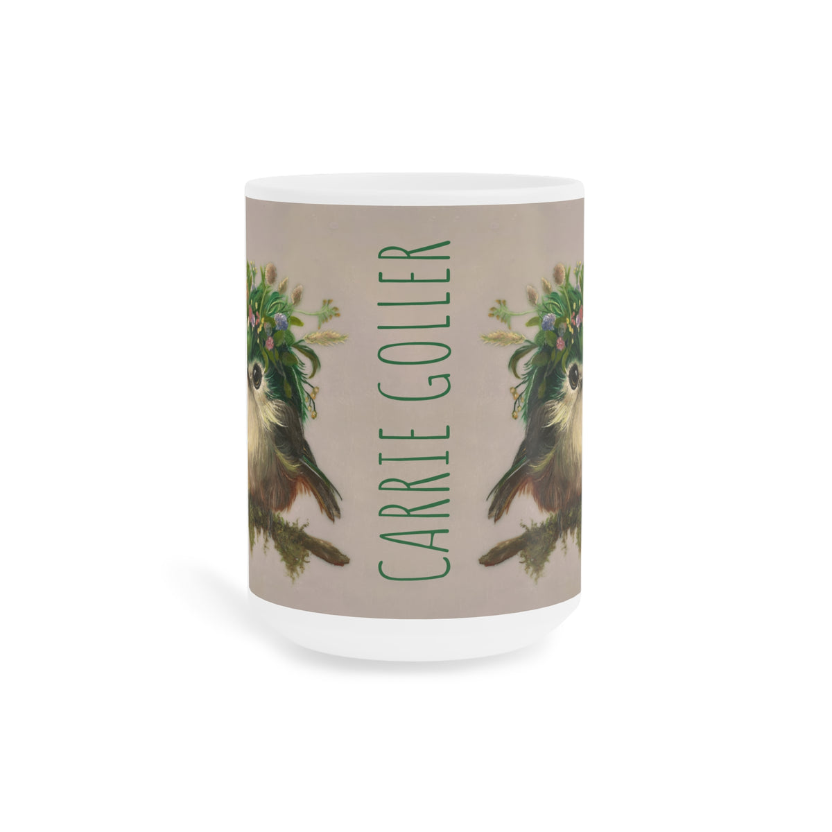 Carrie Goller: "Emerald" Ceramic Mug (11oz\15oz\20oz)