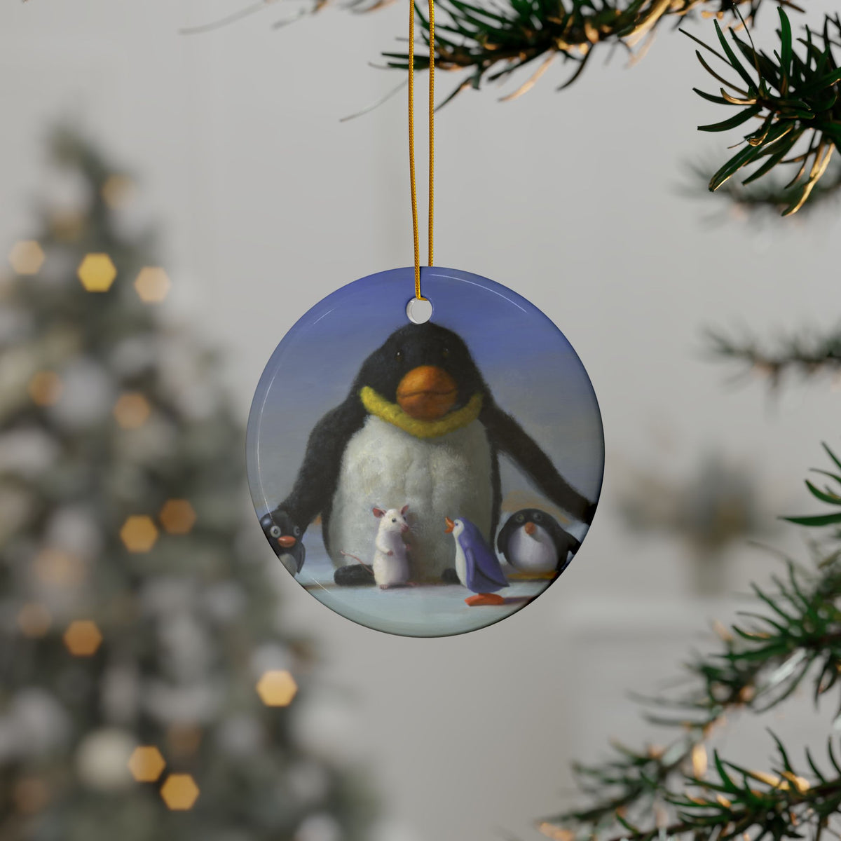 Stuart Dunkel Collection | Arctic Cousins Ornament