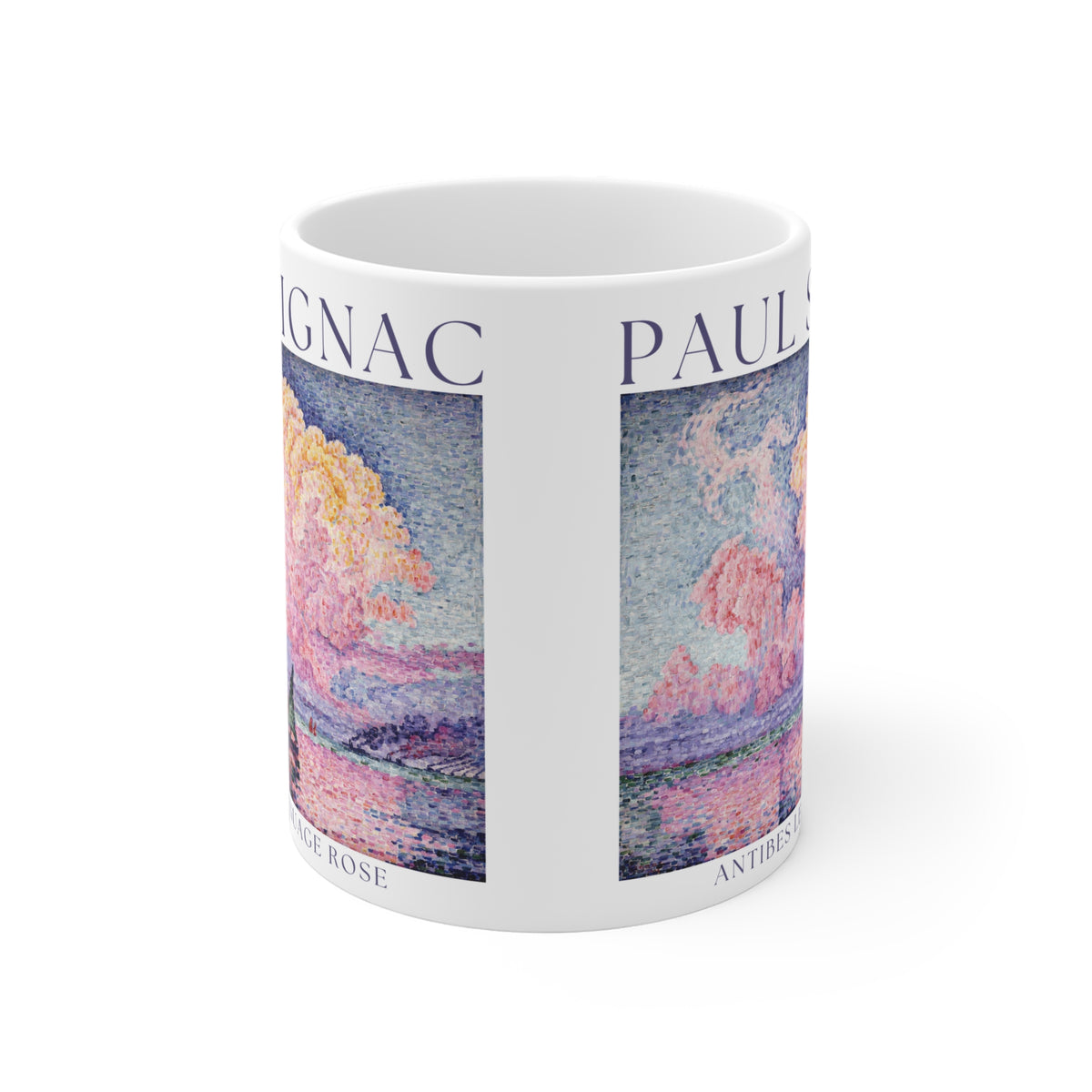 Paul Signac: "Antibes Le Nuage Rose" Ceramic Mug (11oz\15oz\20oz)