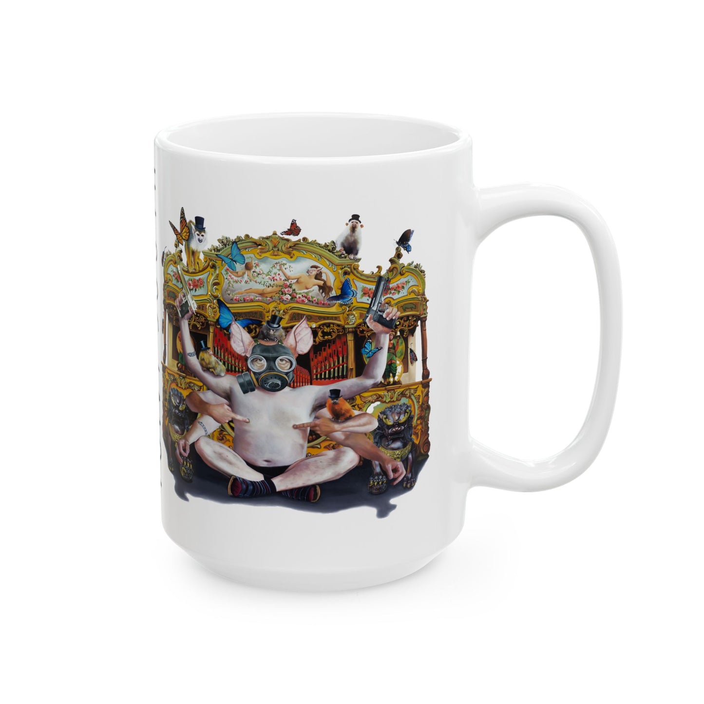 Tony South | Credo quia absurdum (I believe because it is absurd) Ceramic Mug (15oz)