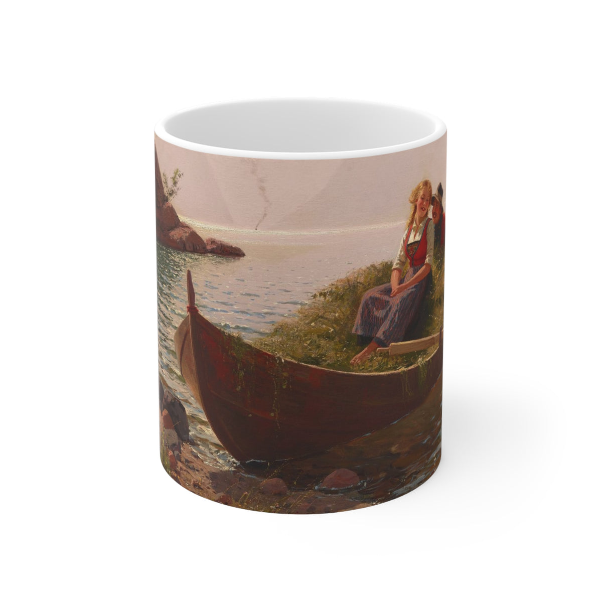 Hans Dahl: "Im Stiller Bucht" Ceramic Mug (11oz\15oz\20oz)