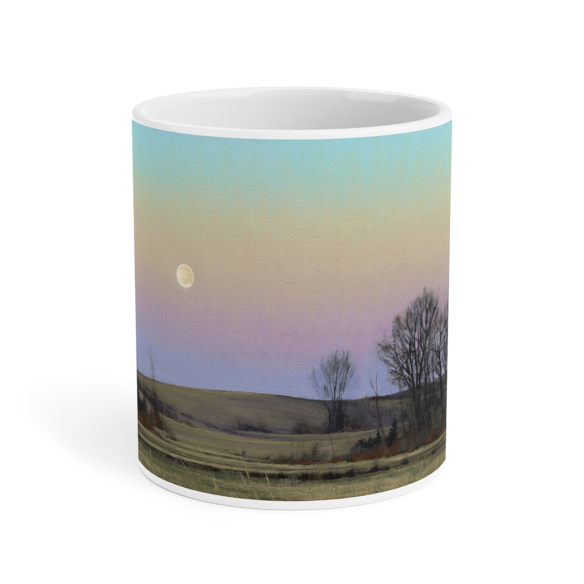 Ben Bauer: "Minnesota Glacial Lakes Area at Dusk" Ceramic Mug (11oz, 15oz, 20oz)