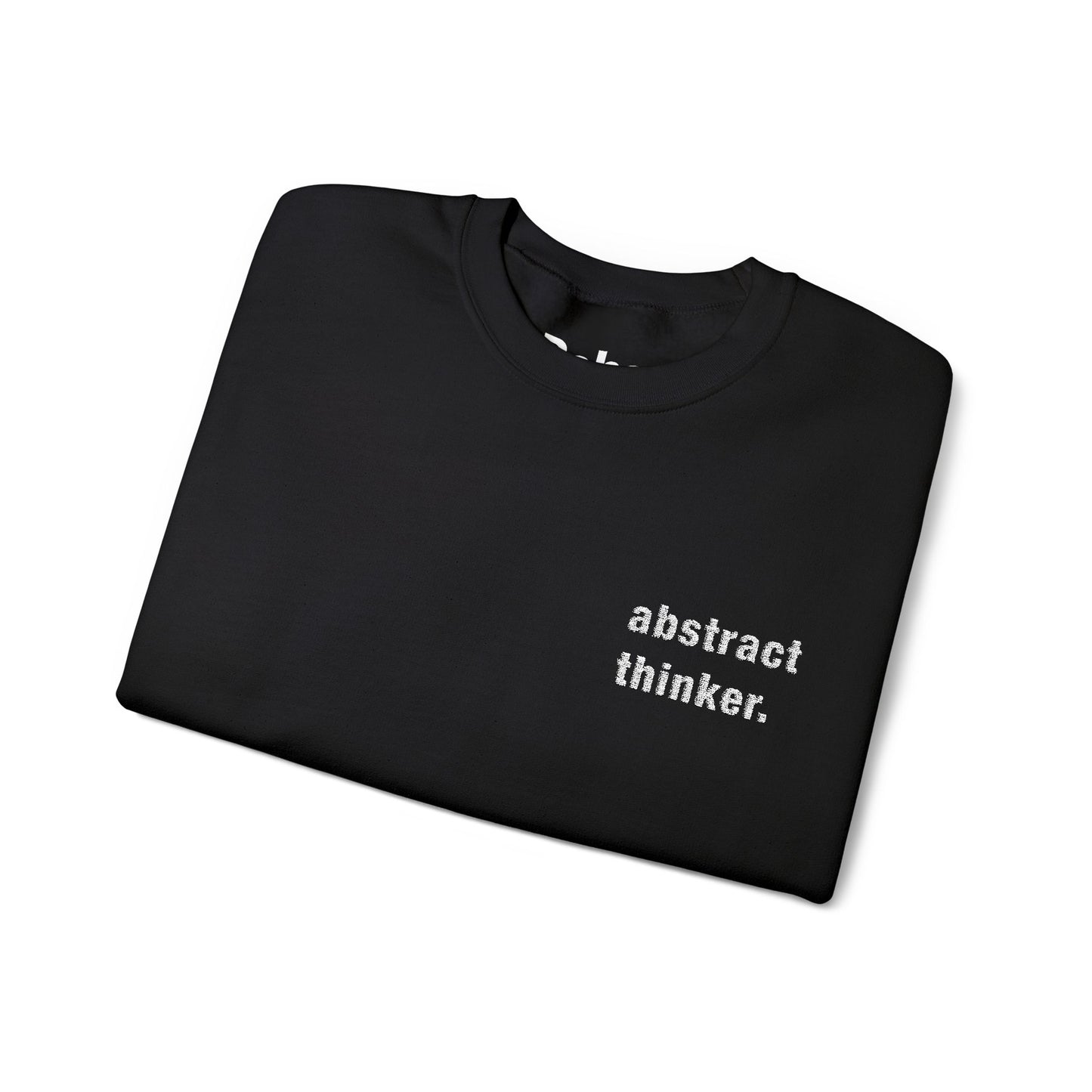 Abstract Thinker Unisex Crewneck Sweatshirt - Casual Comfort for Creative Minds