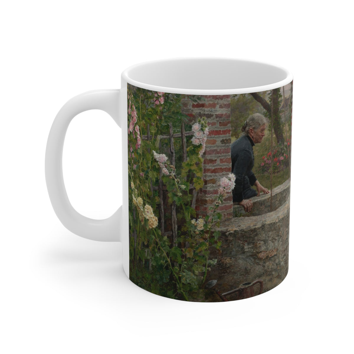 Marie Francois Firmin-Girard: "Un Puits Mitoyen" Ceramic Mug (11oz\15oz\20oz)