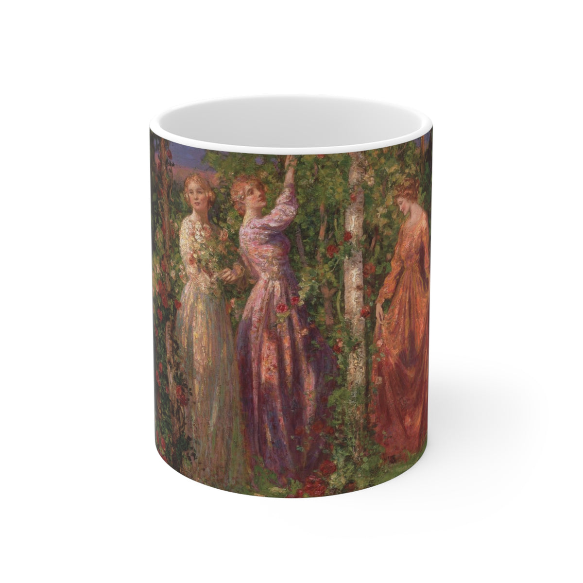 Tom Mostyn: "Gather Ye Rosebuds While Ye May" Ceramic Mug (11oz\15oz\20oz)