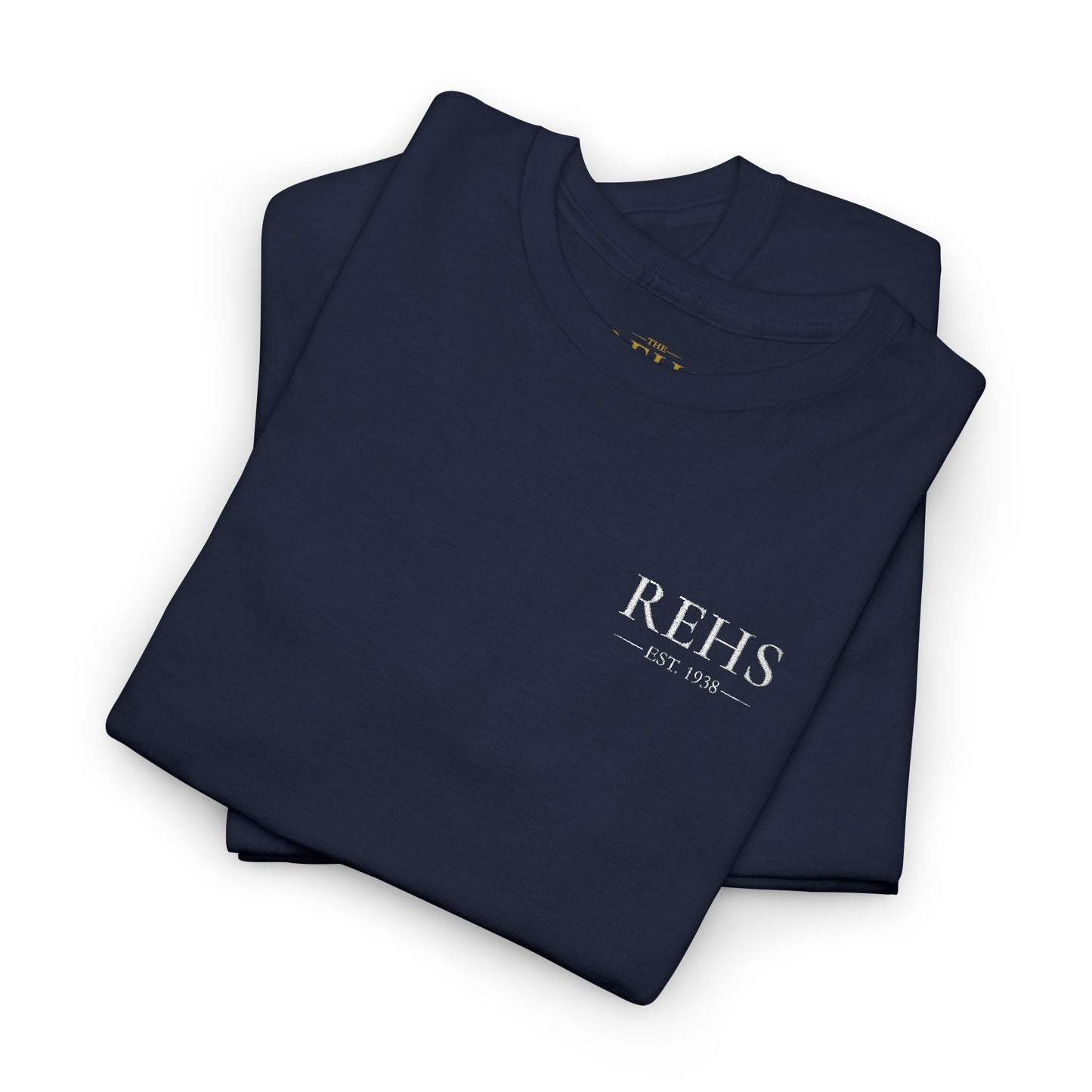 Heritage Tee | Navy Logo T-Shirt