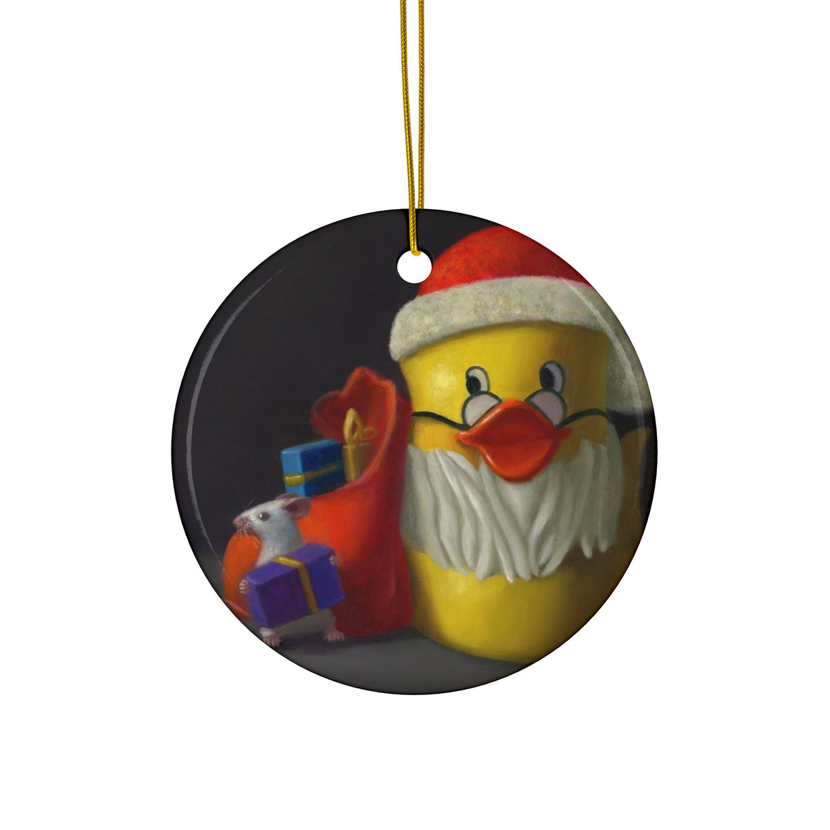 Stuart Dunkel Collection | Santa's Helper 2 Ornament