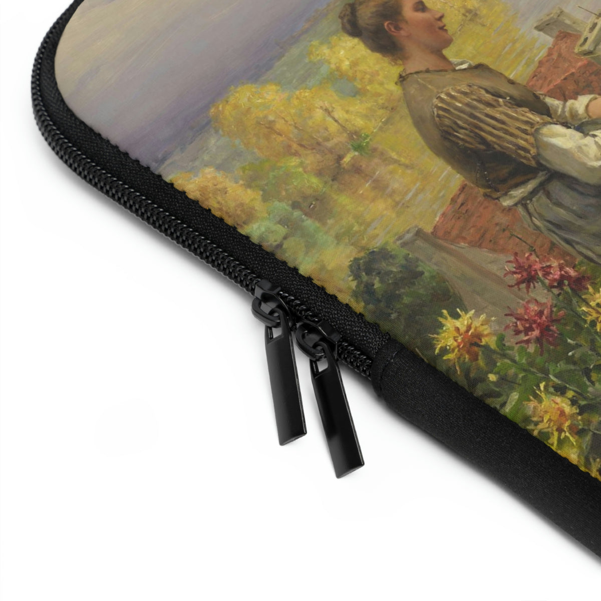 Daniel Ridgway Knight: "Gossips" - Laptop Sleeve